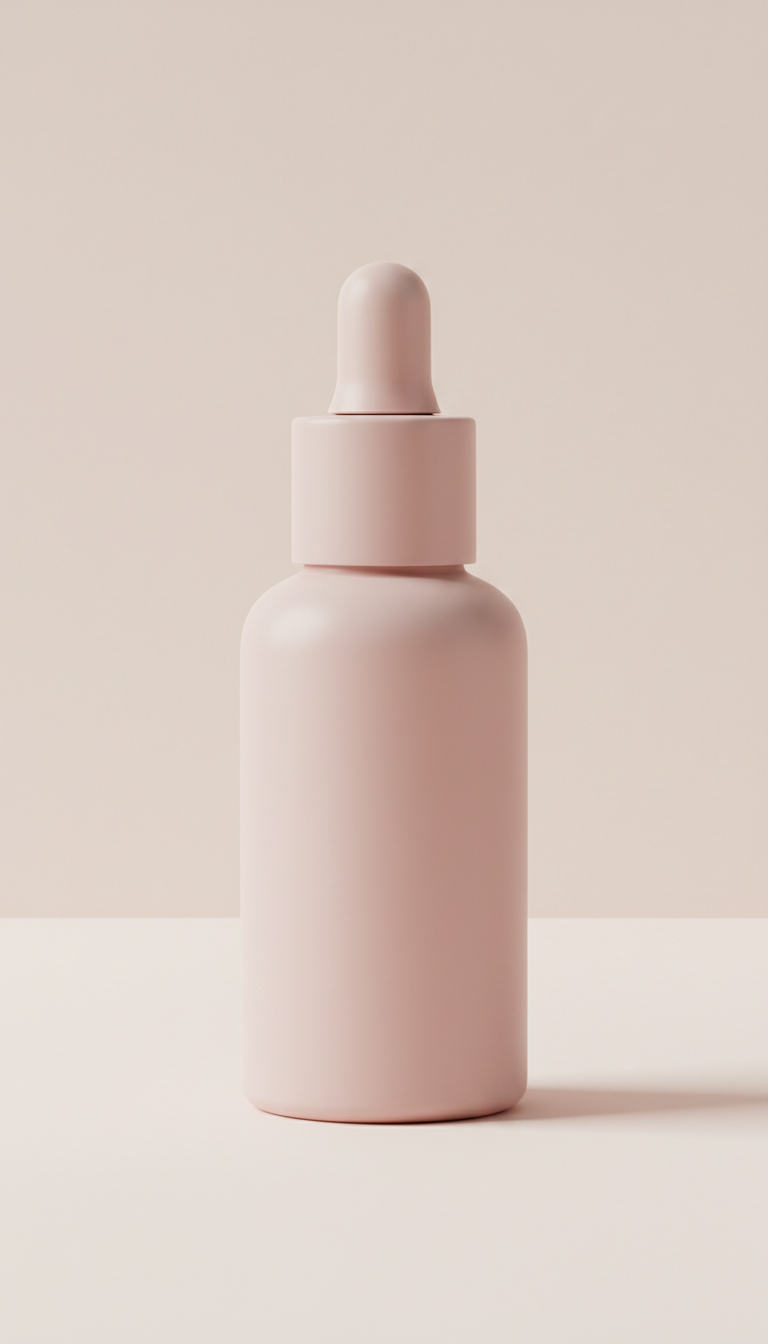 Gesichtsserum in Blush Pink Flakon